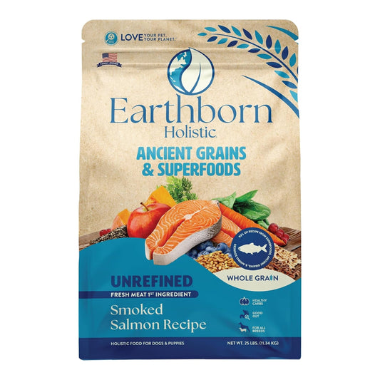 Earthborn Holistic Unrefined Ancient Grains & Superfoods Dry Dog Food Smoked Salmon