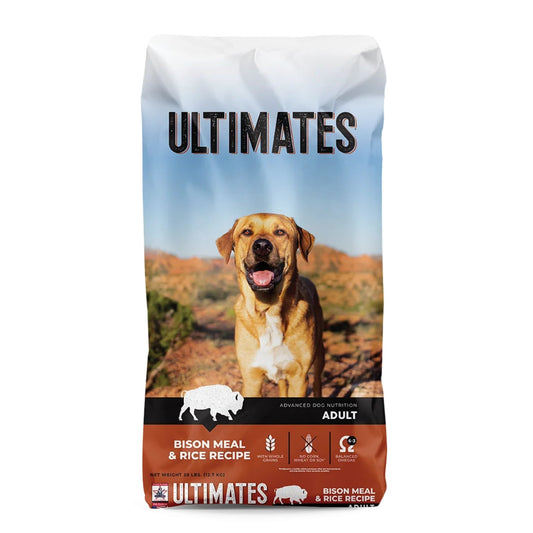 Ultimates Dry Dog Food Bison & Rice