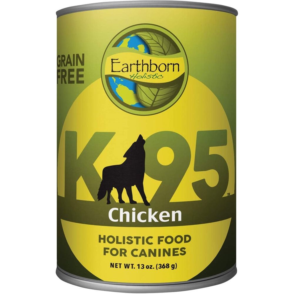Earthborn Holistic Grain Free K95 Meat Protein Wet Dog Food Chicken 13oz