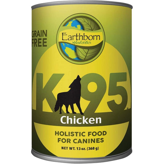 Earthborn Holistic Grain Free K95 Meat Protein Wet Dog Food Chicken 13oz