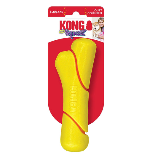 KONG Squeezz Tennis Stick Dog Toy 1ea