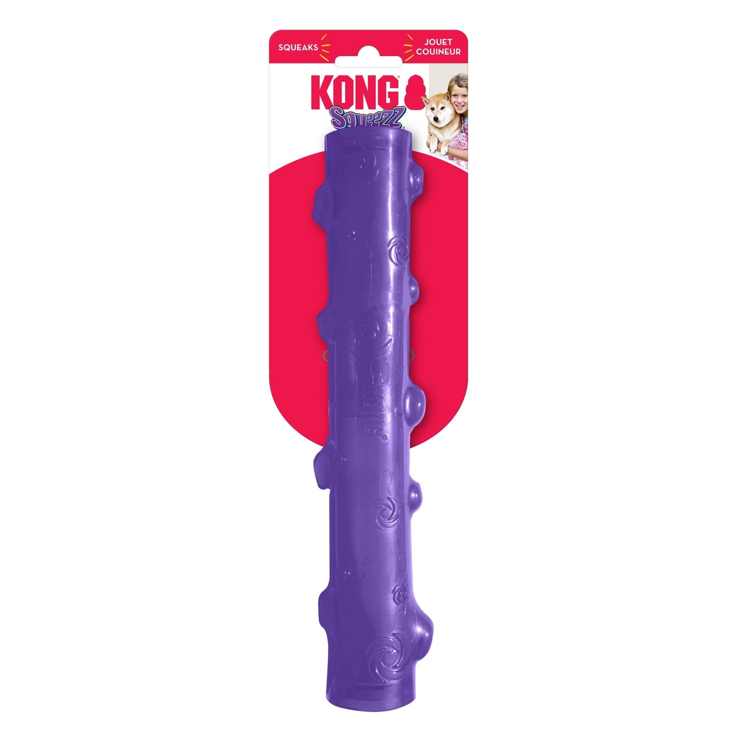 KONG Squeezz Stick Dog Toy Assorted