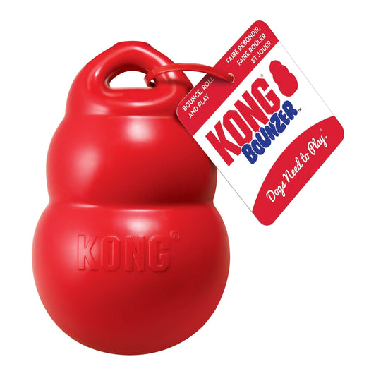 KONG Bounzer Dog Toy Red 1ea/MD