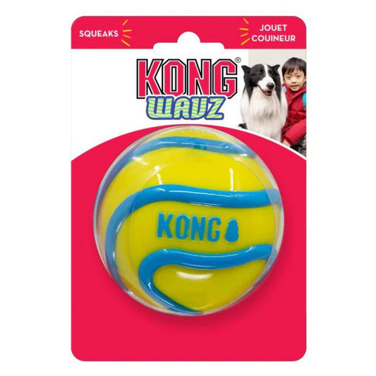 KONG Wavz Ball Assorted Dog Toy Large