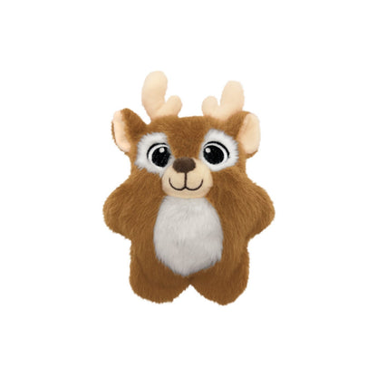 KONG Holiday Snuzzles Dog Toy Reindeer, Durable Plush Chew Toy for Holiday Fun