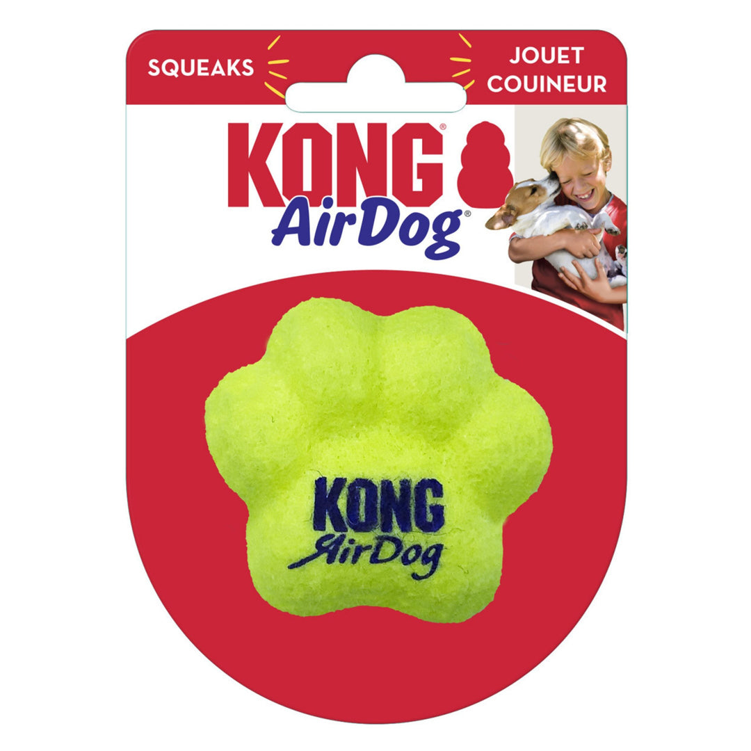 KONG Airdog Squeaker Paw Dog Toy Durable Chew Toy with Squeaker for Dogs