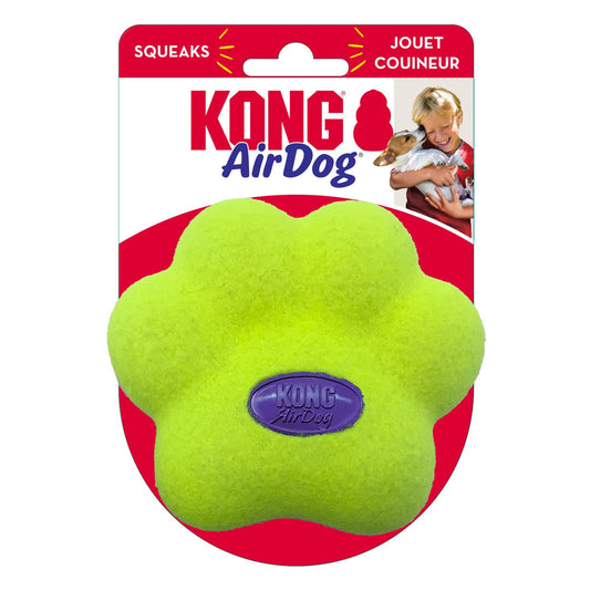 KONG Airdog Squeaker Paw Dog Toy Durable Chew Toy with Squeaker for Dogs