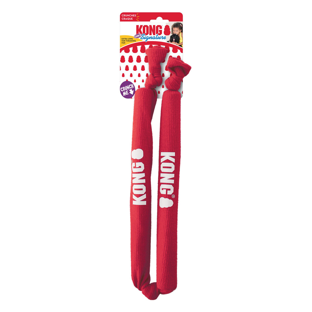 KONG Signature Crunch Rope Dog Toy with Triple, Double, and Single Rope Options