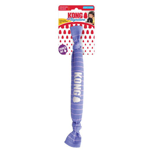 KONG Signature Crunch Rope Puppy Toy Single and Double Rope for Play and Chewing