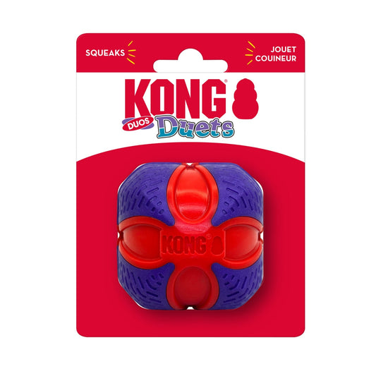 Kong Duets Duos Dog Toy Ball, 1ea/Medium