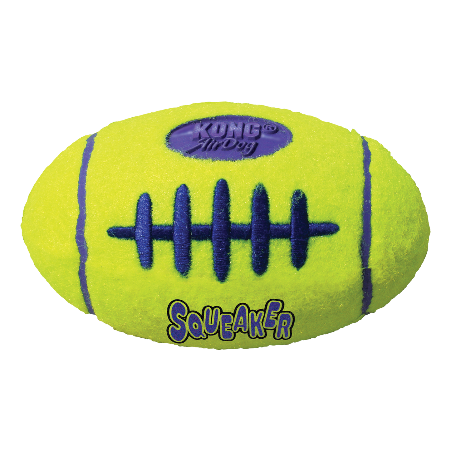 KONG Air Dog Squeaker Football Dog Toy Durable Interactive Chew Toy for Dogs