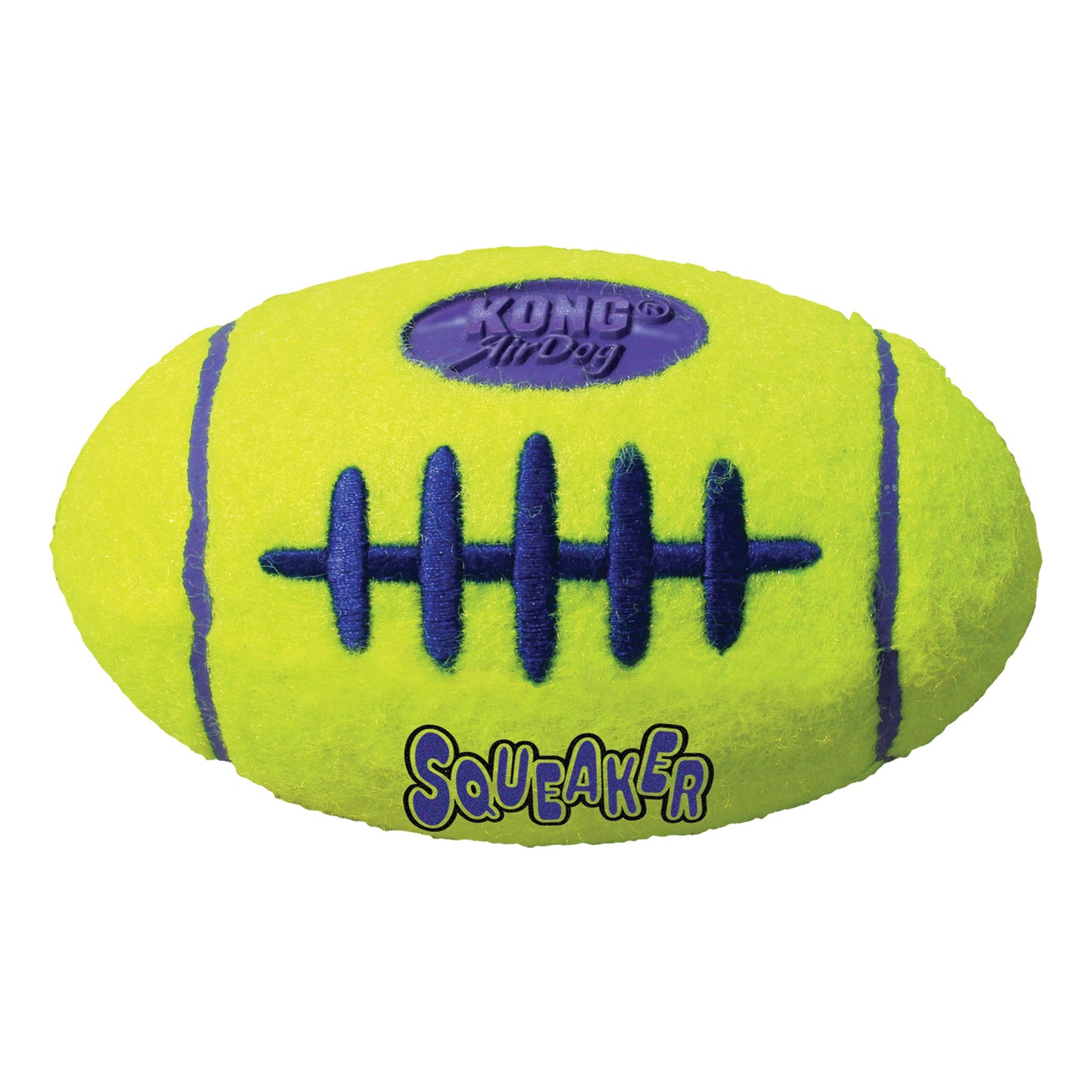 KONG Air Dog Squeaker Football Dog Toy Durable Interactive Chew Toy for Dogs