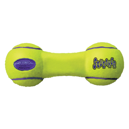 KONG Air Dog Squeaker Dumbbell Dog Toy Durable Interactive Chew Toy for Dogs