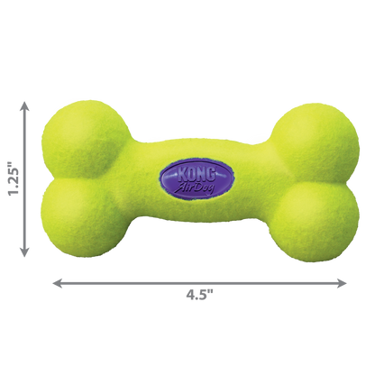 KONG Air Dog Squeaker Bone Dog Toy Durable Chew Toy for Dogs