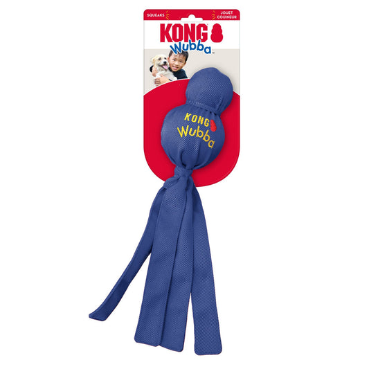 KONG Wubba Dog Toy Assorted 1ea Durable Interactive Plush Toy for Dogs