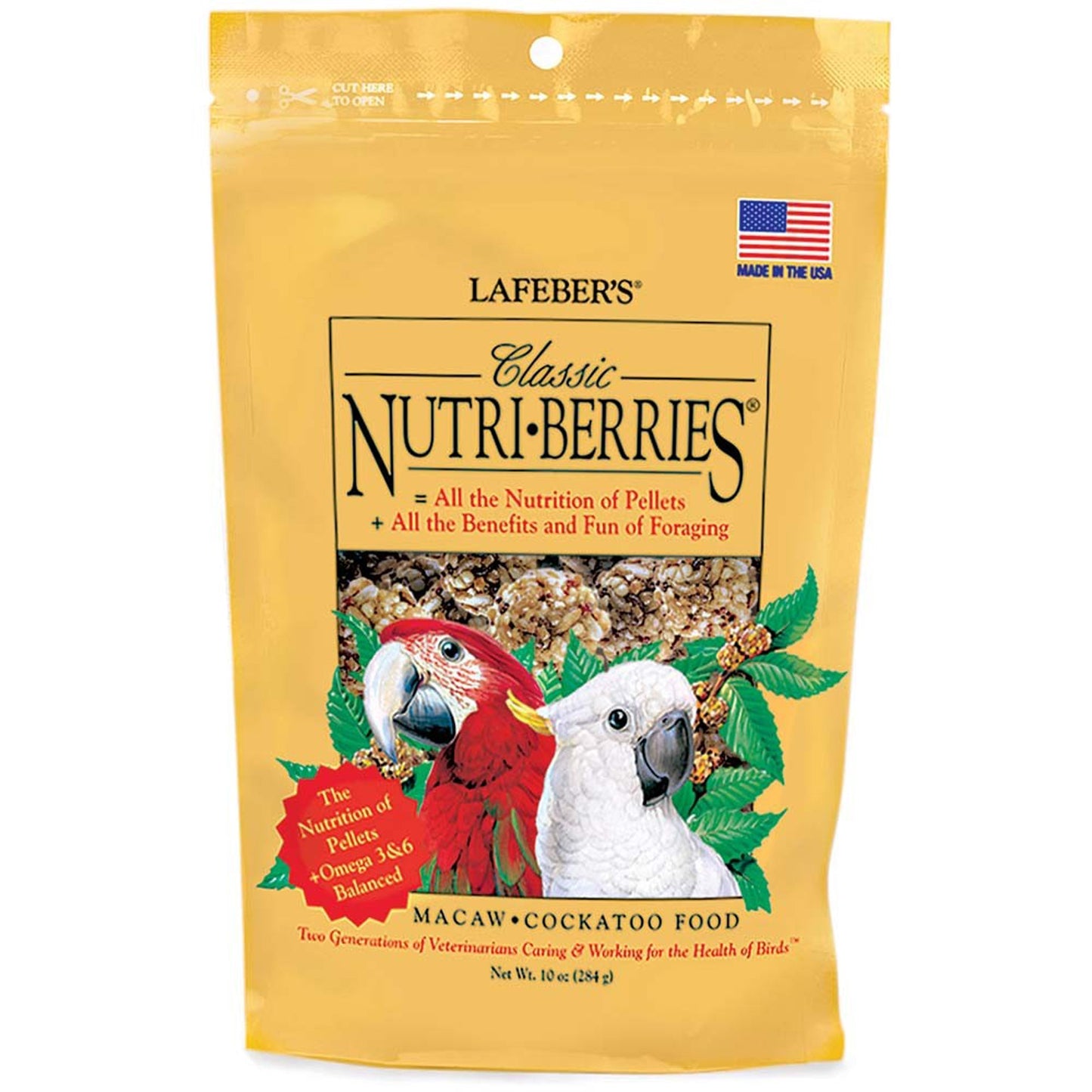 Lafeber Company Classic Nutri-Berries Macaw & Cockatoo Food