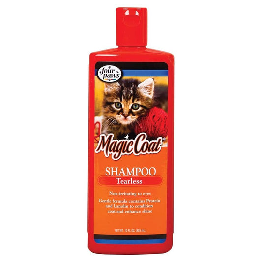 Four Paws Magic Coat Tearless Shampoo for Cats & Kittens Tearless Cat Shampoo 1ea/12 oz (1 ct)