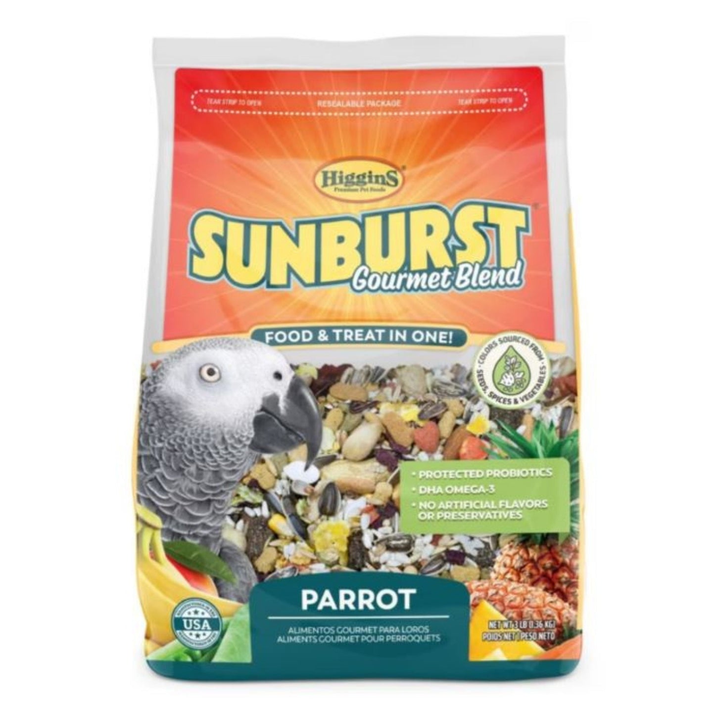 Sunburst Gourmet Blend Parrot
