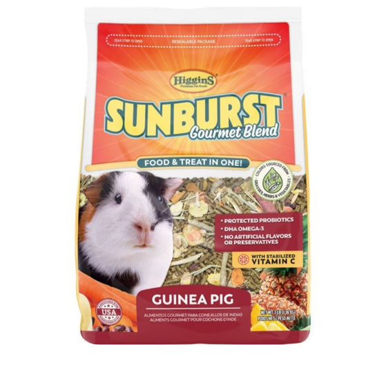 Higgins Sunburst Gourmet Blend Guinea Pig