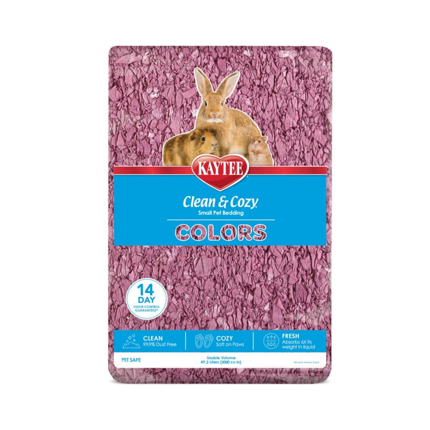 Kaytee Clean  Cozy Colors Bedding Plum