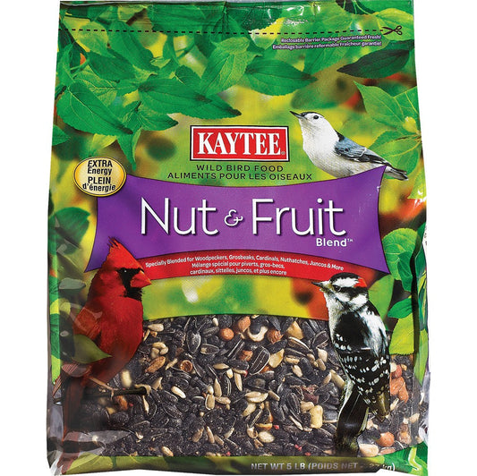 Kaytee Nut  Fruit Blend, Wild Bird Food Standup Bag