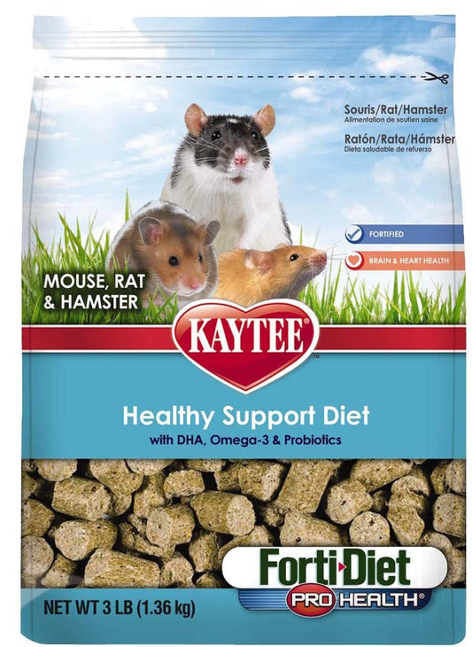 Kaytee Pro Health Mouse, Rat, and Hamster Food