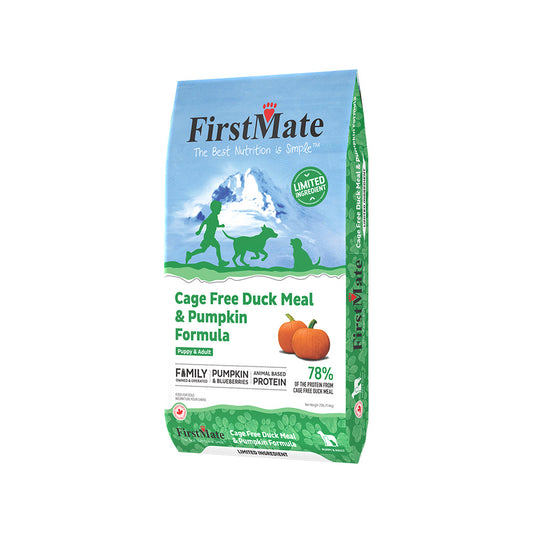 Firstmate Dog Limited Ingredient Grain Free Duck & Pumpkin Formula Dry Dog Food