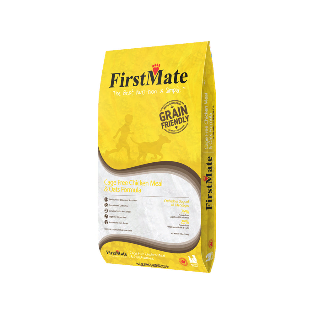 Firstmate Dog Grain Friendly Chicken Meal & Oats Dry Dog Food, High-Quality Nutrition