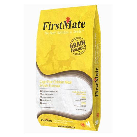 Firstmate Dog Grain Friendly Chicken Meal & Oats Dry Dog Food, High-Quality Nutrition