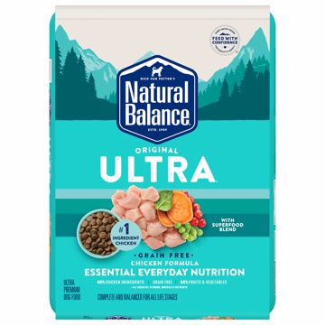 Natural Balance Pet Foods Ultra Grain Free Dry Dog Food Chicken Formula Dry Dog Food