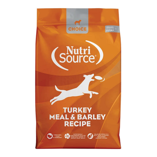 NutriSource Choice Dry Dog Food Turkey & Barley 5lb