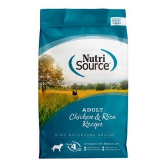 NutriSource Dry Dog Food Chicken & Rice