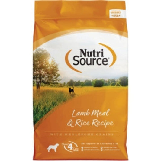 NutriSource Dry Dog Food Lamb Meal & Rice