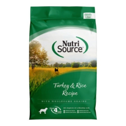 NutriSource Dry Dog Food Turkey & Rice