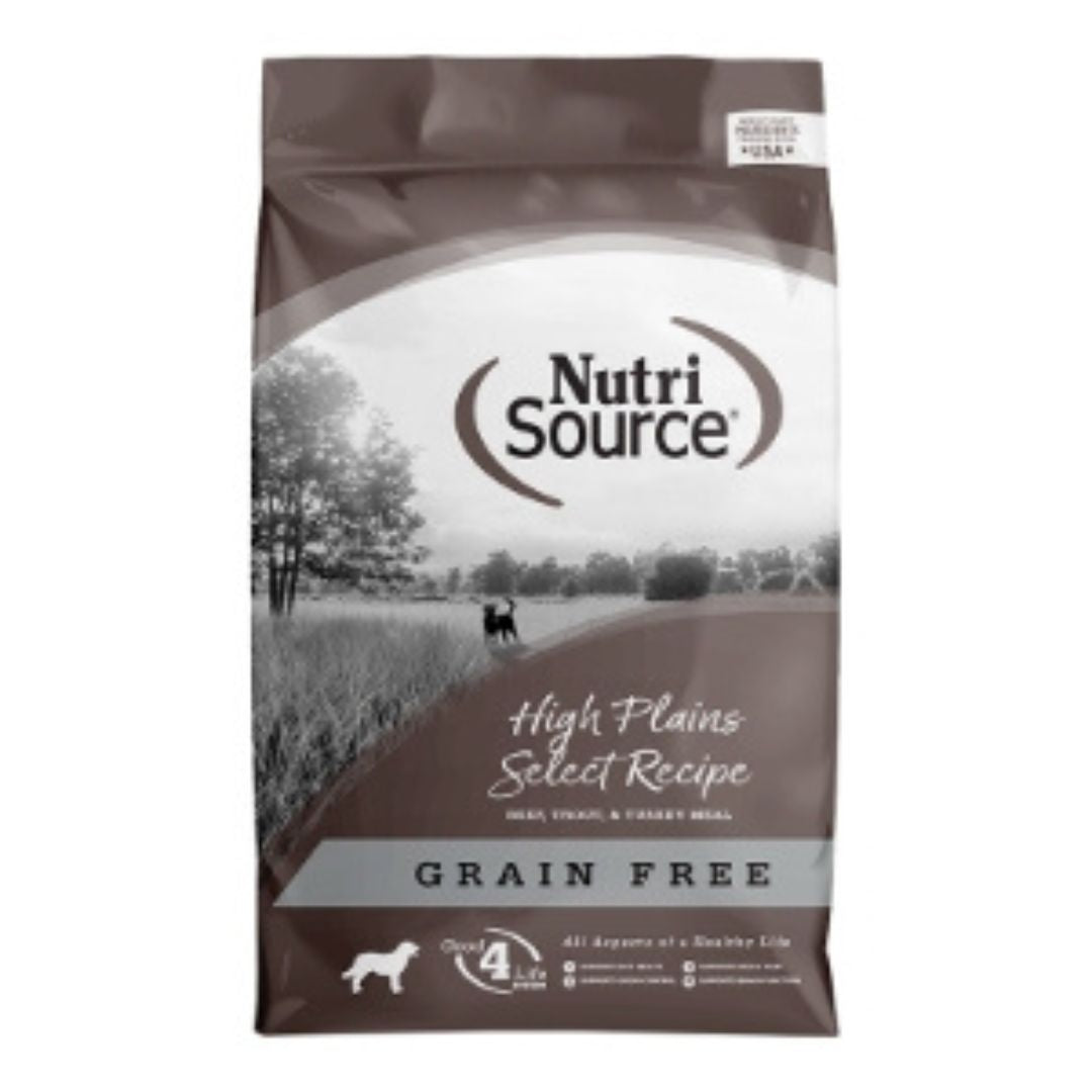 NutriSource Select Recipe Grain Free Dry Dog Food High Plains Select