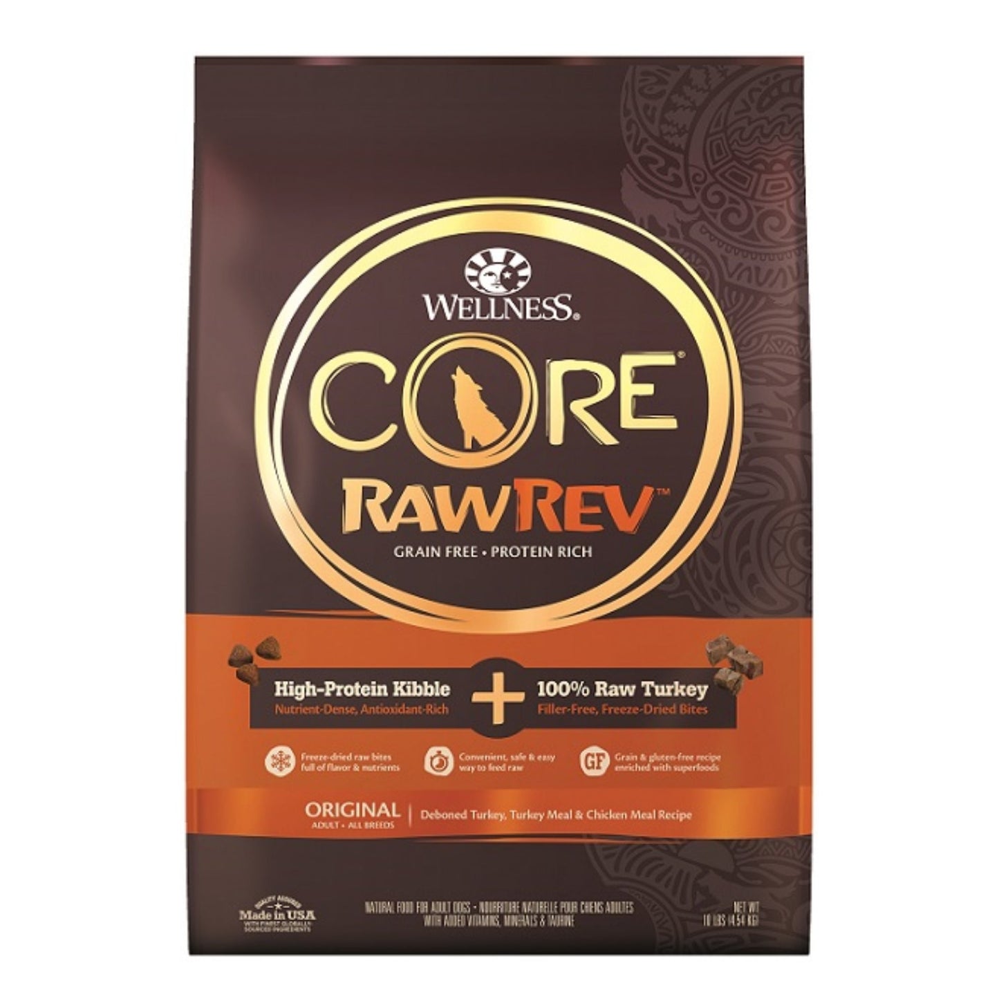 Wellness Dog Core Rawrev Original Turkey Chicken Meal