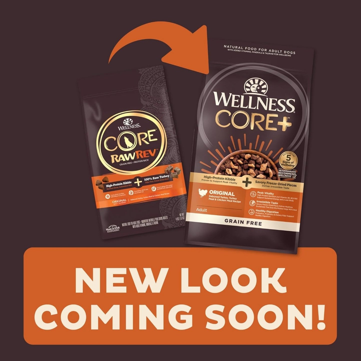 Wellness Dog Core Rawrev Original Turkey Chicken Meal