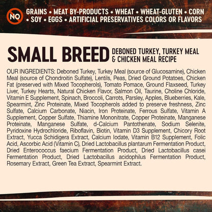 Wellness Dog Core Rawrev Small Breed Turkey Chicken Meal