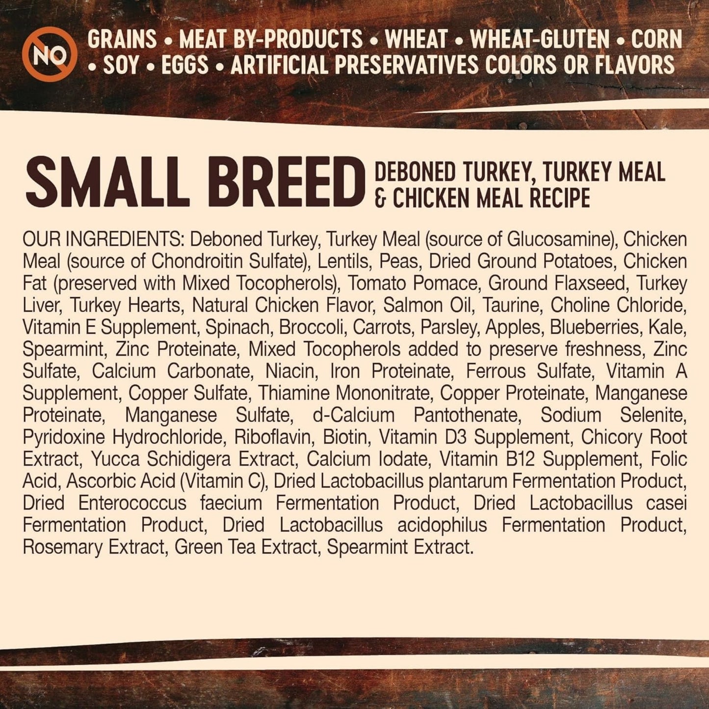Wellness Dog Core Rawrev Small Breed Turkey Chicken Meal
