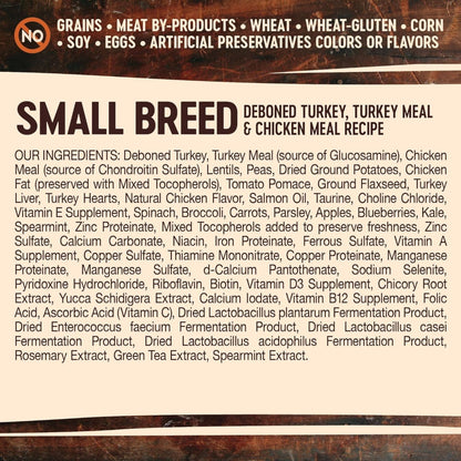 Wellness Dog Core Rawrev Small Breed Turkey Chicken Meal