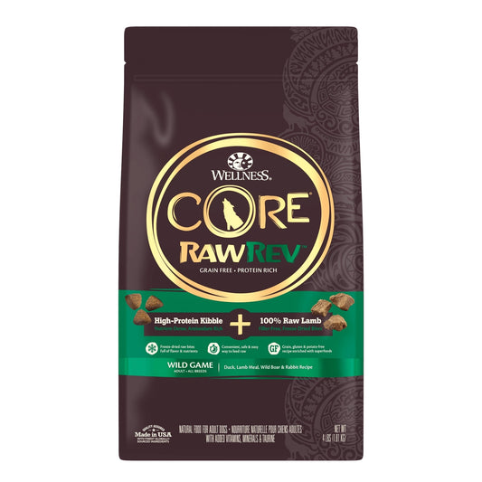 Wellness Dog Core Rawrev Wildgame Dog Food