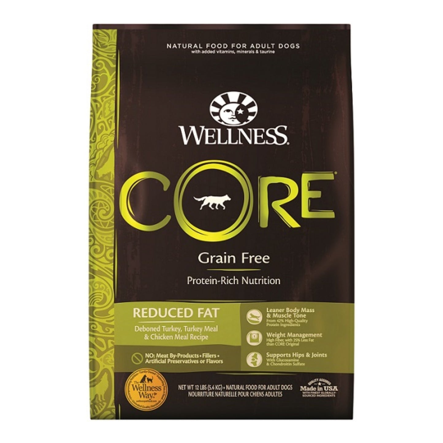 Wellness Dog Core Reduced Fat Grain Free Dog Food