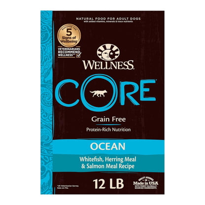 Wellness Dog Core Ocean Recipe Grain Free