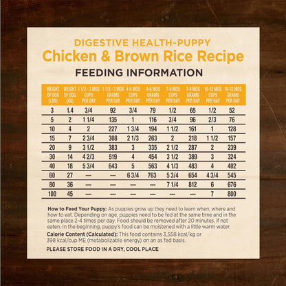 Wellness Core Digestive Health Puppy Chicken Brown Rice