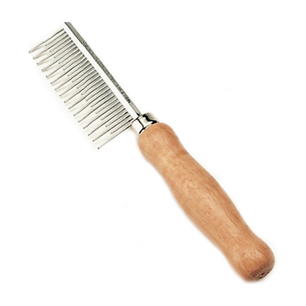 Safari Shedding Comb Wood 1ea for Effective Hair Removal and Grooming