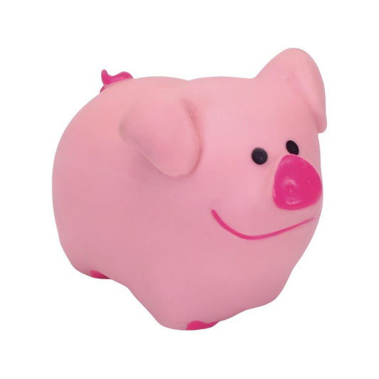 Rascals Latex Pig Dog Toy Pink 1ea/2.75 in
