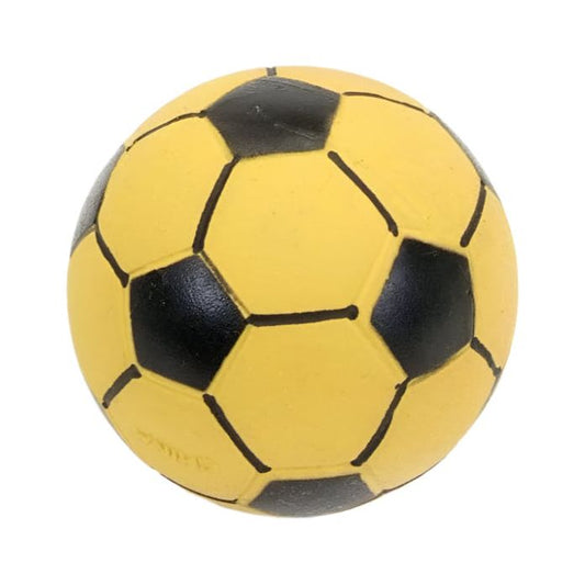 Rascals Latex Dog Toy Soccerball Yellow 1ea/3 in