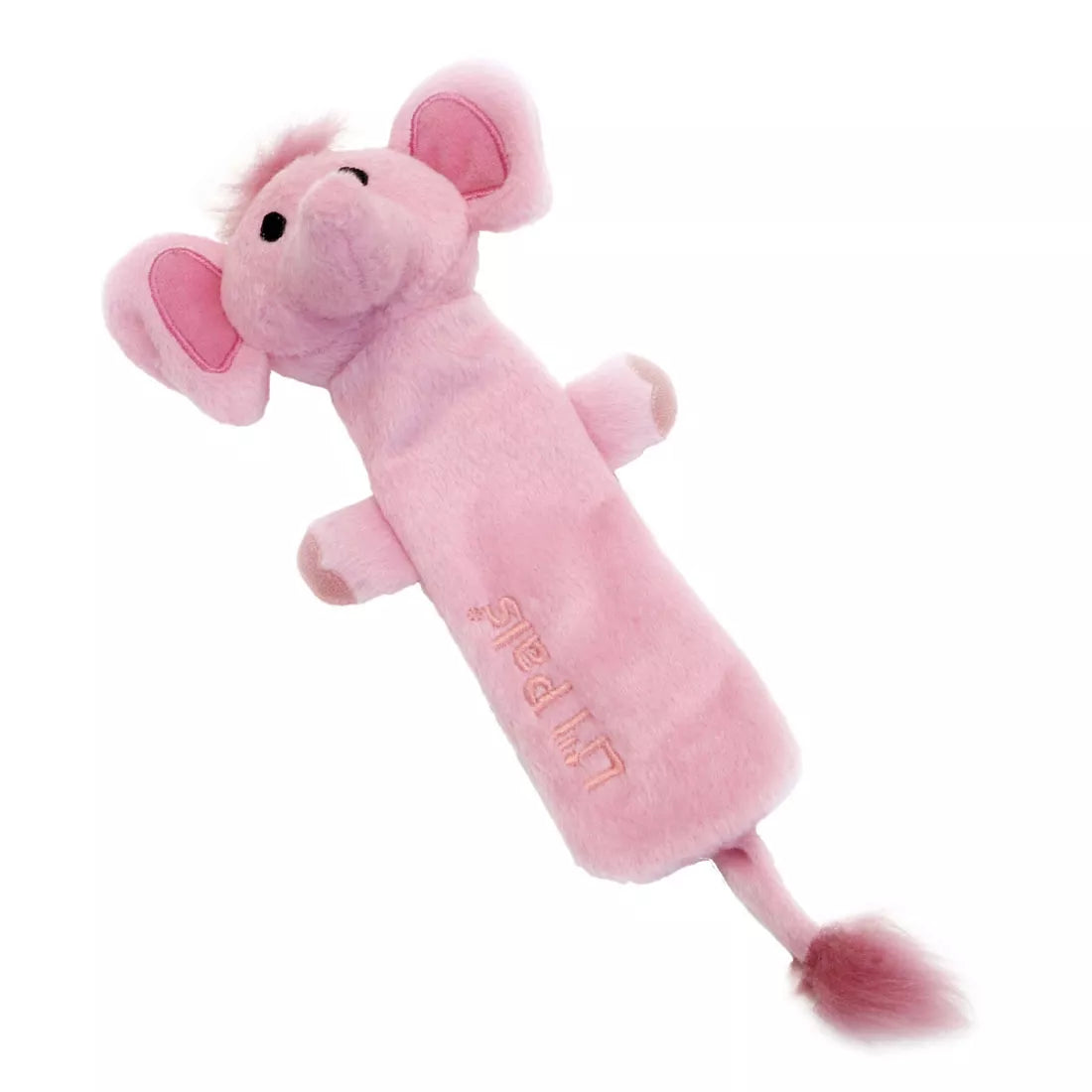 Coastal Pet Li'l Pals Plush Crinkle Dog Toy Elephant 8.5"