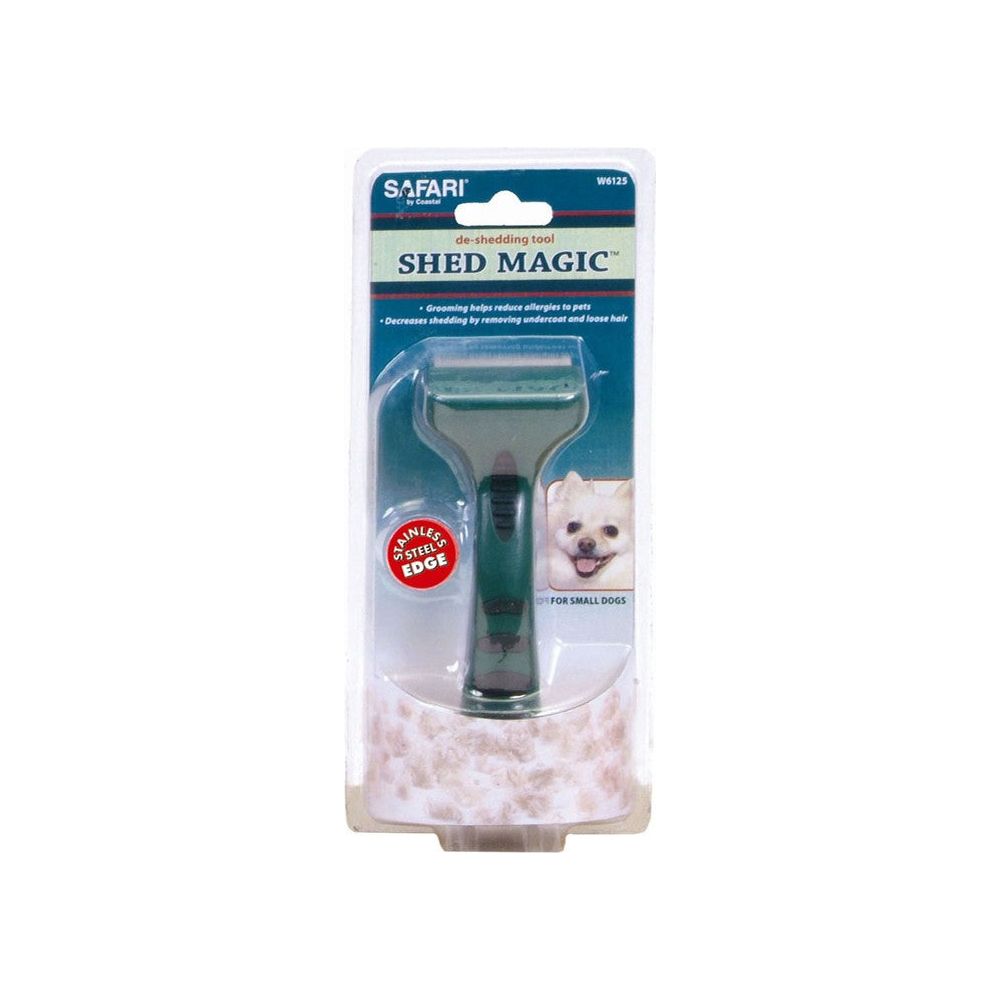 Safari Shed Magic De-Shedding Tool for Dogs with Medium to Long Hair