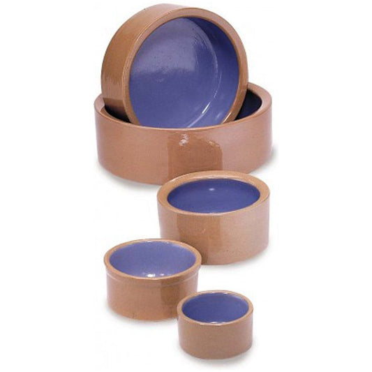 Spot Stoneware Crock Dog Bowl, Durable Ceramic Pet Food and Water Dish, Multiple Sizes Available